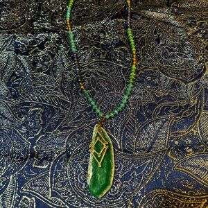 Beautiful Handmade multi Torquoise Stone Necklace